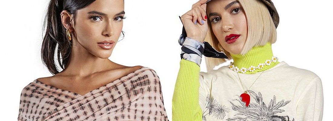 Manu Gavassi e Bruna Marquezine na MTV