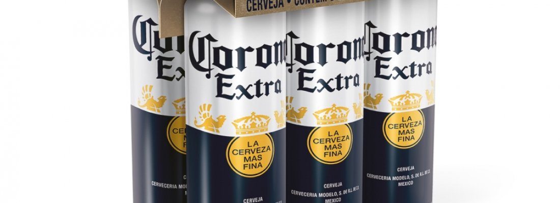 A Corona acaba de lançar no mercado brasileiro uma latinha de cerveja sustentável