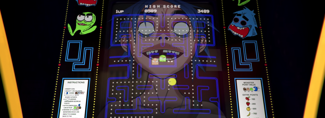 Gorillaz faz referência ao clássico Pac-Man em novo single!