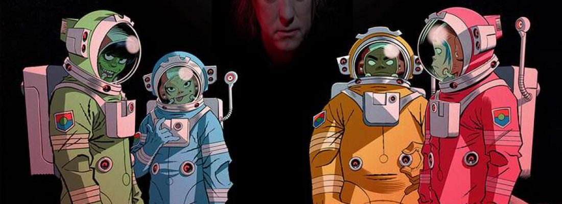 Gorillaz no espaço!