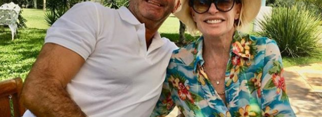 Ana Maria Braga se casa com o empresário Johnny Lucet.
