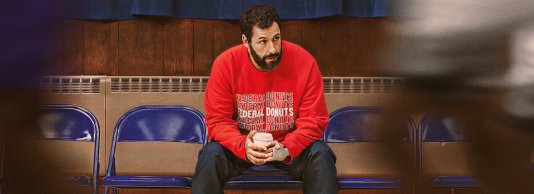 Arremessando Alto, de Adam Sandler, é filme mais visto da semana na Netflix