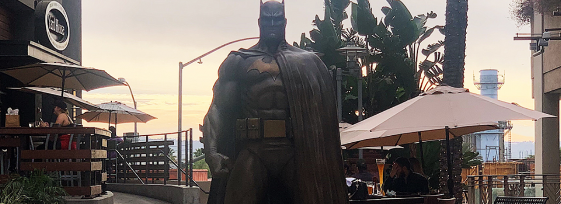 Estátua do Batman na Califórnia!