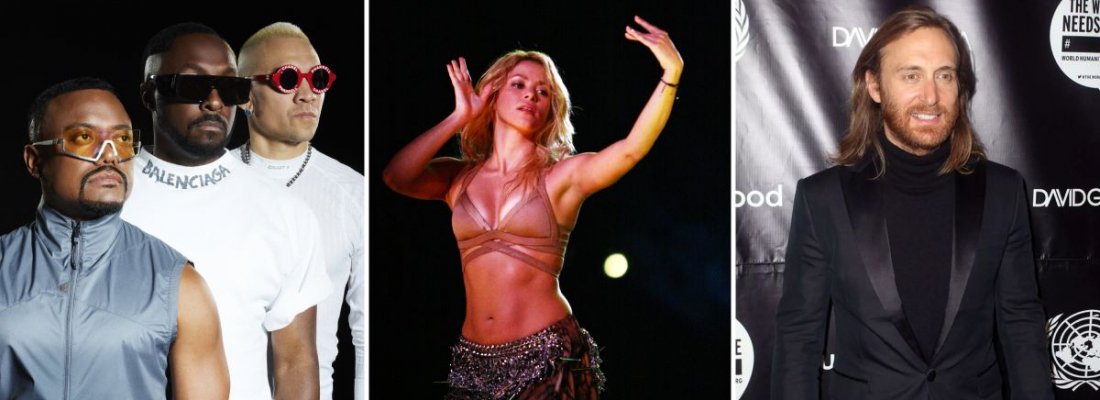 Black Eyed Peas anuncia single em parceria com Shakira e o David Guetta