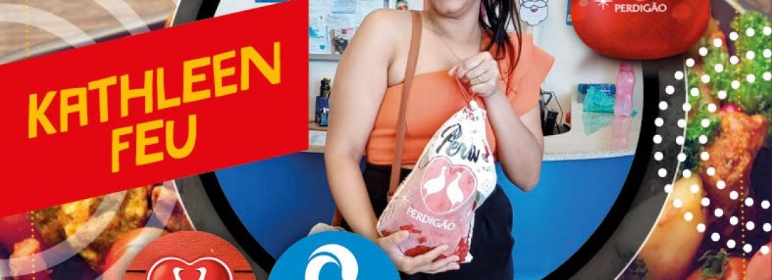 Ganhadora da promoção de Natal – Peru Perdigão