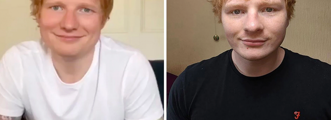Jogo dos 7 erros? Britânico é a cara do Ed Sheeran e foge de fãs nas ruas