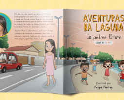 “Aventuras na Laguna” traz educação ambiental em livro de colorir