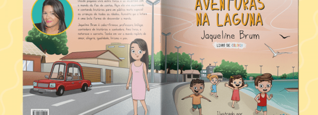 “Aventuras na Laguna” traz educação ambiental em livro de colorir