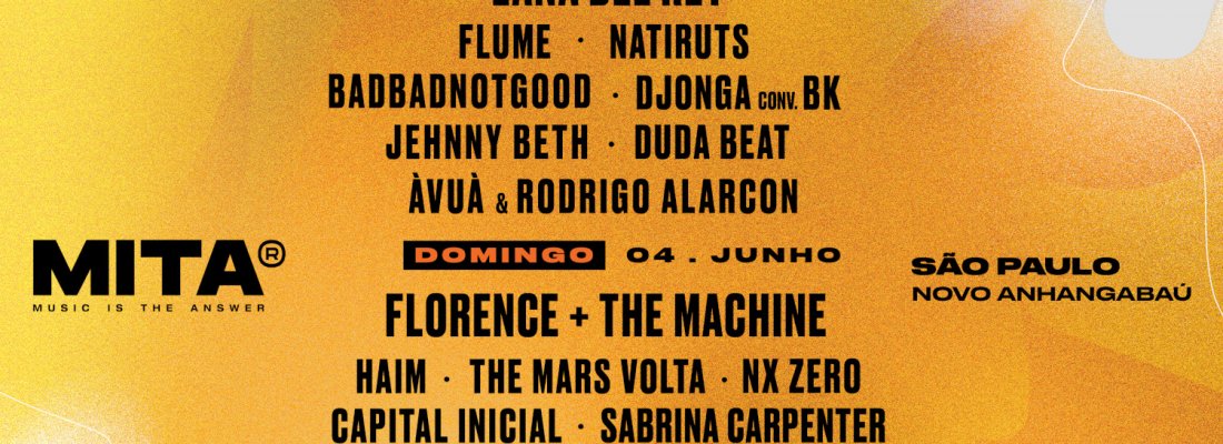 MITA 2023: festival terá Lana Del Rey e marcará retorno de NX Zero