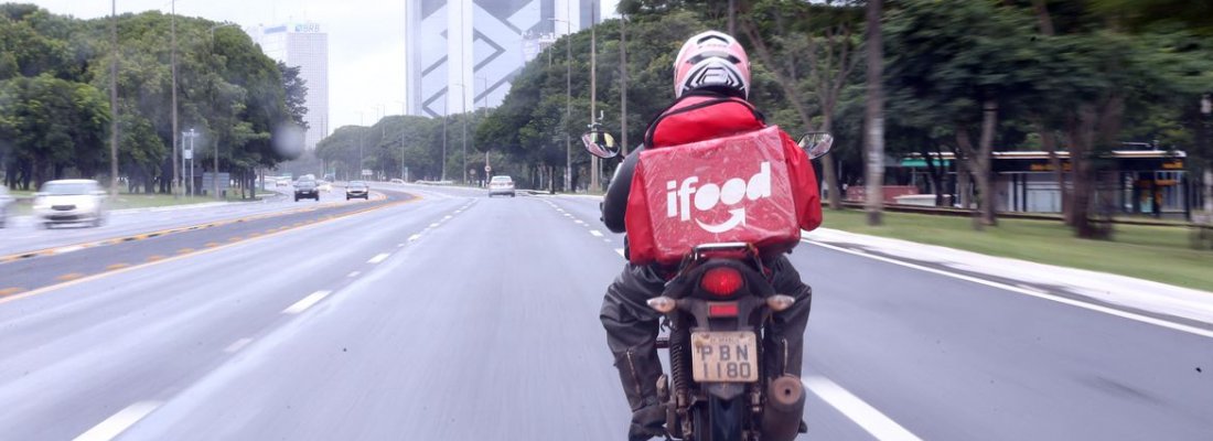 Entregadores de apps fazem greve nacional