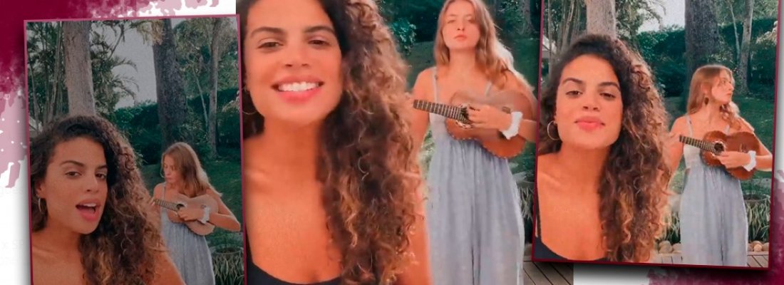 Clara e Lia, netas de Chico Buarque, fazem dueto e provam que a música está no sangue da família