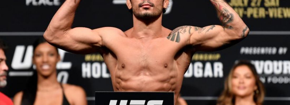 Alexandre Pantoja enfrenta amanhã o russo Askar Askarov no UFC, em Abu Dhab