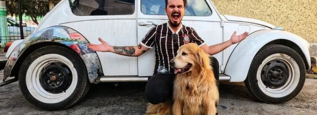 História de influenciador Jesse Koz e do cachorro Shurastey irá virar filme
