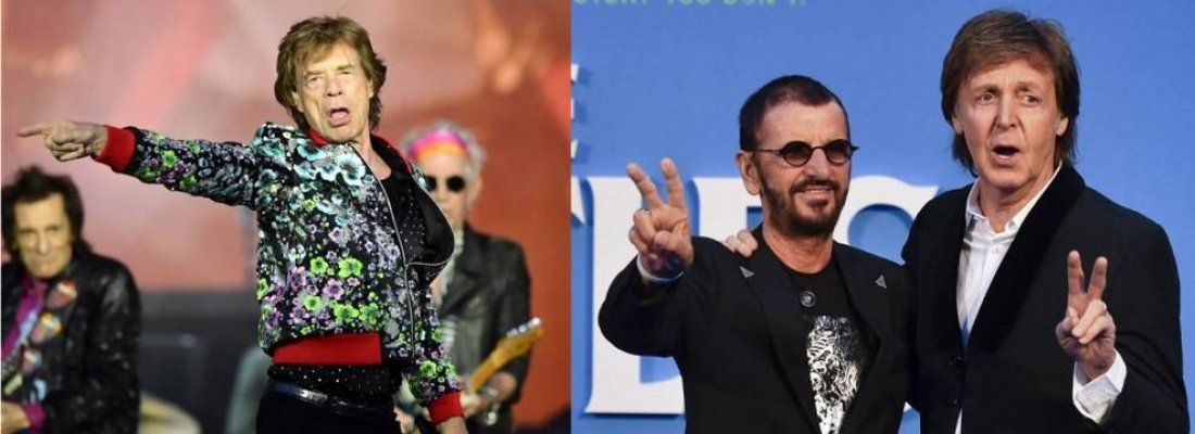 Rolling Stones e Paul McCartney gravam música juntos