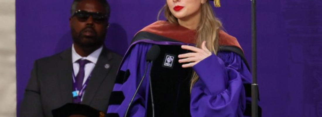 Taylor Swift se torna doutora em Belas Artes pela Universidade de Nova York