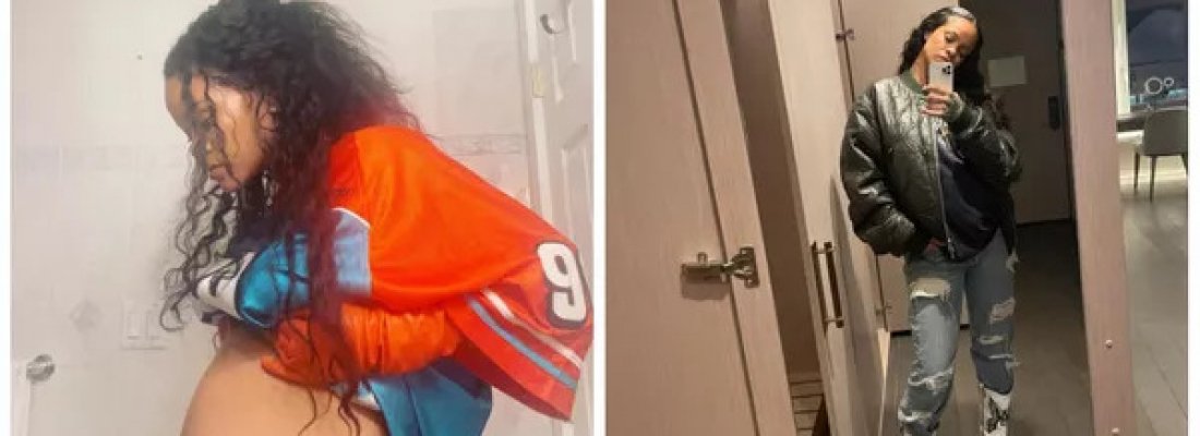 Rihanna posta foto do barrigão pela primeira vez e faz menção a momento histórico americano